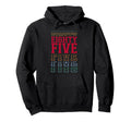 Eighty Five 85Th Birthday Layered Text 85 Hoodie - Graphic Print Unisex - T-Shirt, Sweatshirt, Hoodie