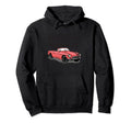 Car Fanatic Red Car American Highway Hoodie - Trendy Graphic Men Women - T-Shirt, Sweatshirt, Hoodie