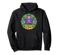 Funny Sloth Yoga Pose Slow Down Hoodie - Custom Art Print for Adults - T-Shirt, Sweatshirt, Hoodie