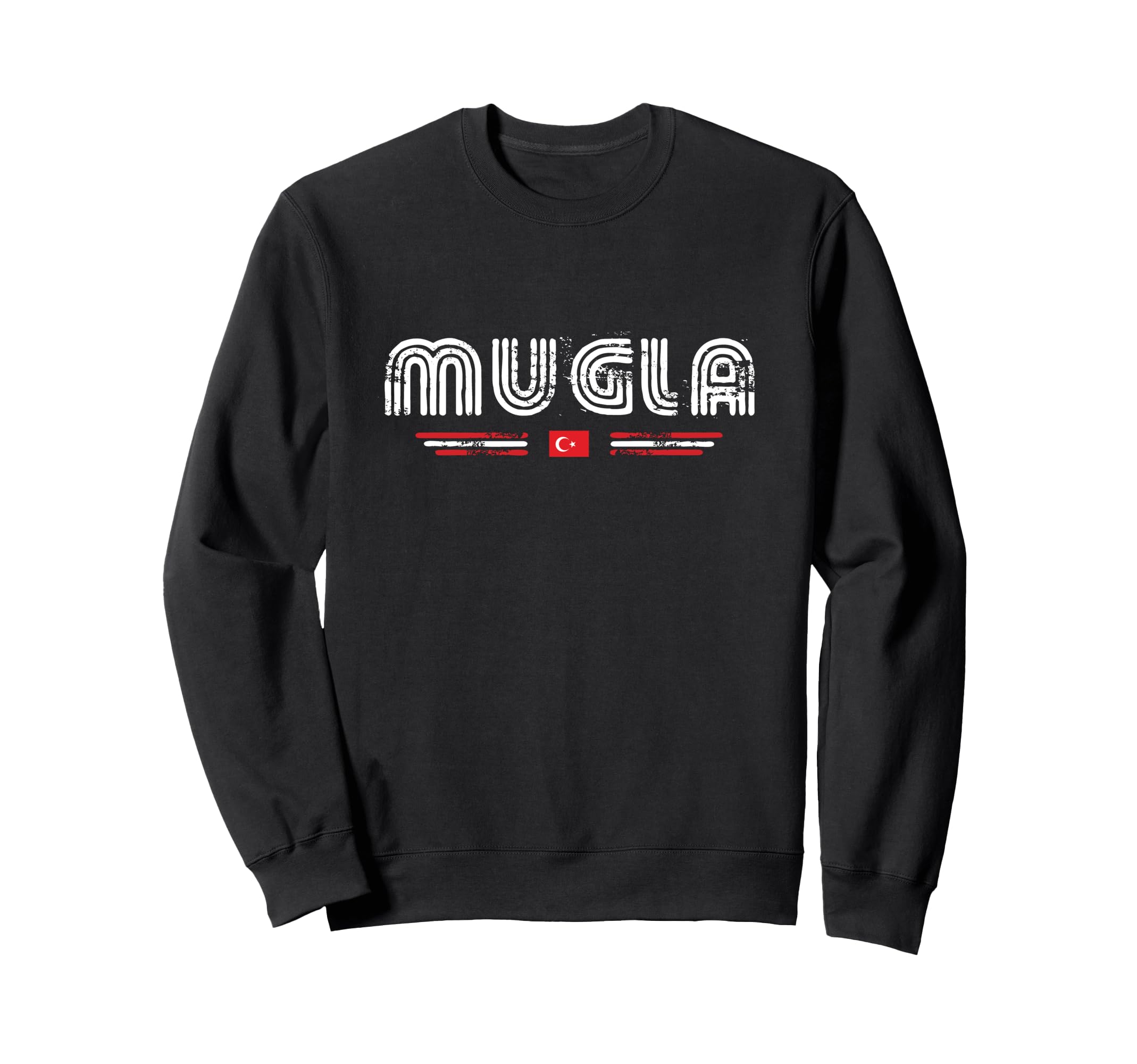 Mugla Turkey 70S 80S Type Sweatshirt - Fun Novelty Design Men Women - T-Shirt, Sweatshirt, Hoodie