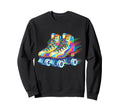 Roller Skate Roller Skating Sweatshirt - Fun Novelty Design Men Women - T-Shirt, Sweatshirt, Hoodie
