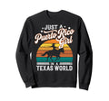 Just Puerto Rico Texas World Sweatshirt - Minimalist Print for Adults - T-Shirt, Sweatshirt, Hoodie