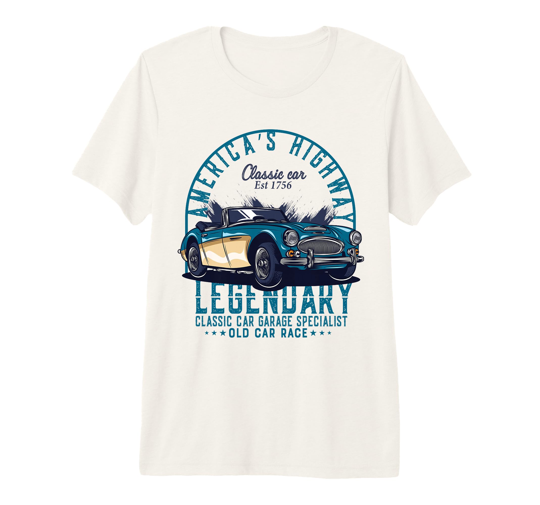 American Old 1756S Custom Car Hotrod T-Shirt - Streetwear Style for Adults - T-Shirt, Sweatshirt, Hoodie