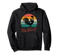 Key West Florida Rooster Chicken Sunset Hoodie - Fun Novelty Design Unisex - T-Shirt, Sweatshirt, Hoodie
