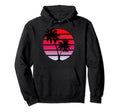 Synthwave Sunset Hoodie - Unique Graphic for Adults - T-Shirt, Sweatshirt, Hoodie