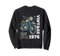 1976 50 Years Old Motorcycle 50Th Sweatshirt - Novelty Apparel Men Women - T-Shirt, Sweatshirt, Hoodie