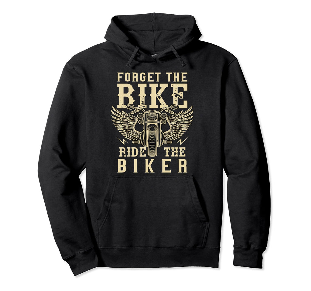 Motorcycle Forget Bike Ride Biker Grandpa Hoodie - Minimalist Print Unisex - T-Shirt, Sweatshirt, Hoodie