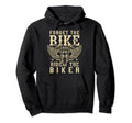 Motorcycle Forget Bike Ride Biker Grandpa Hoodie - Minimalist Print Unisex - T-Shirt, Sweatshirt, Hoodie