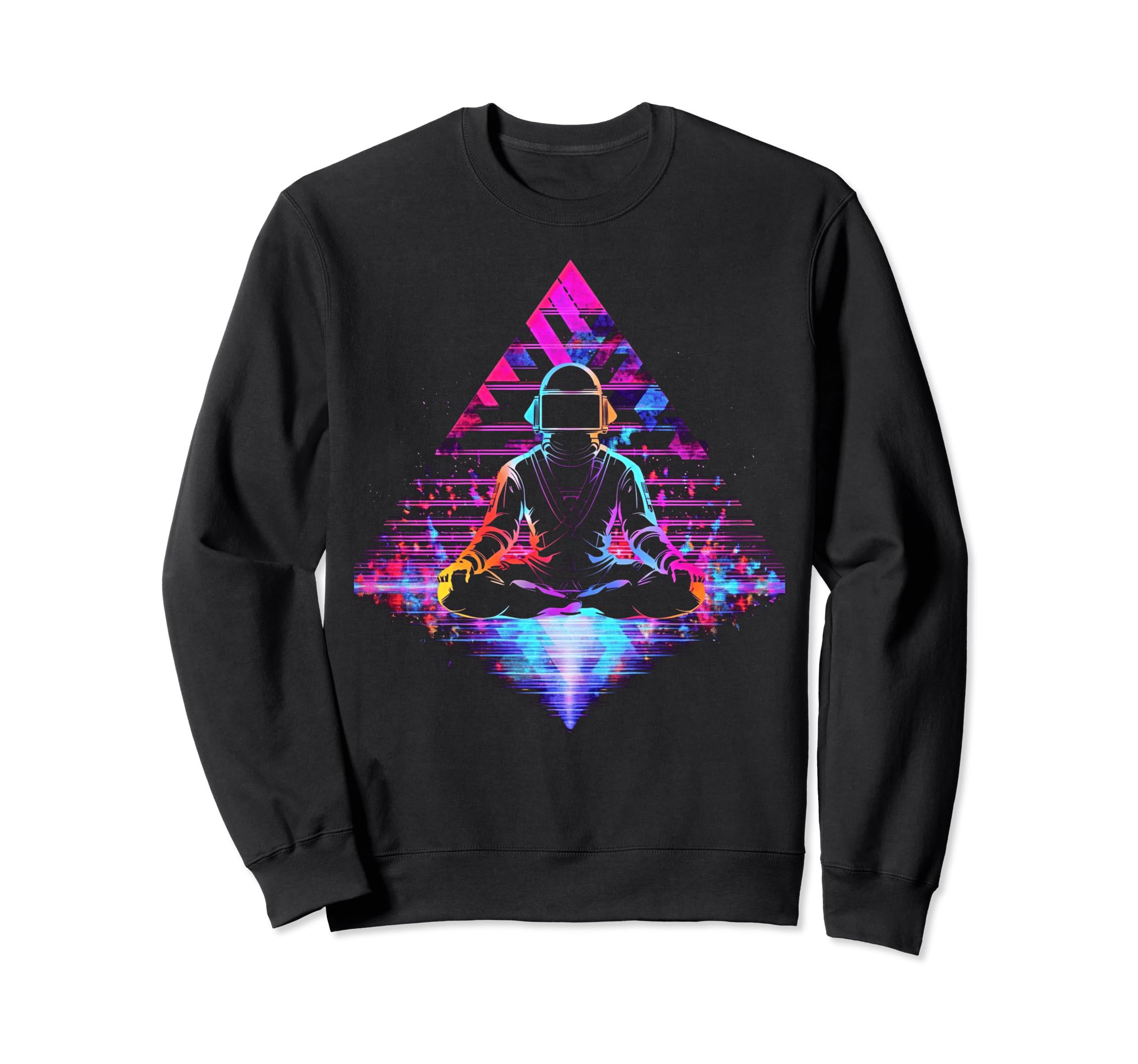 Synthwave Astronaut Cyberpunk 80S Sweatshirt - Aesthetic Graphic Men Women - T-Shirt, Sweatshirt, Hoodie