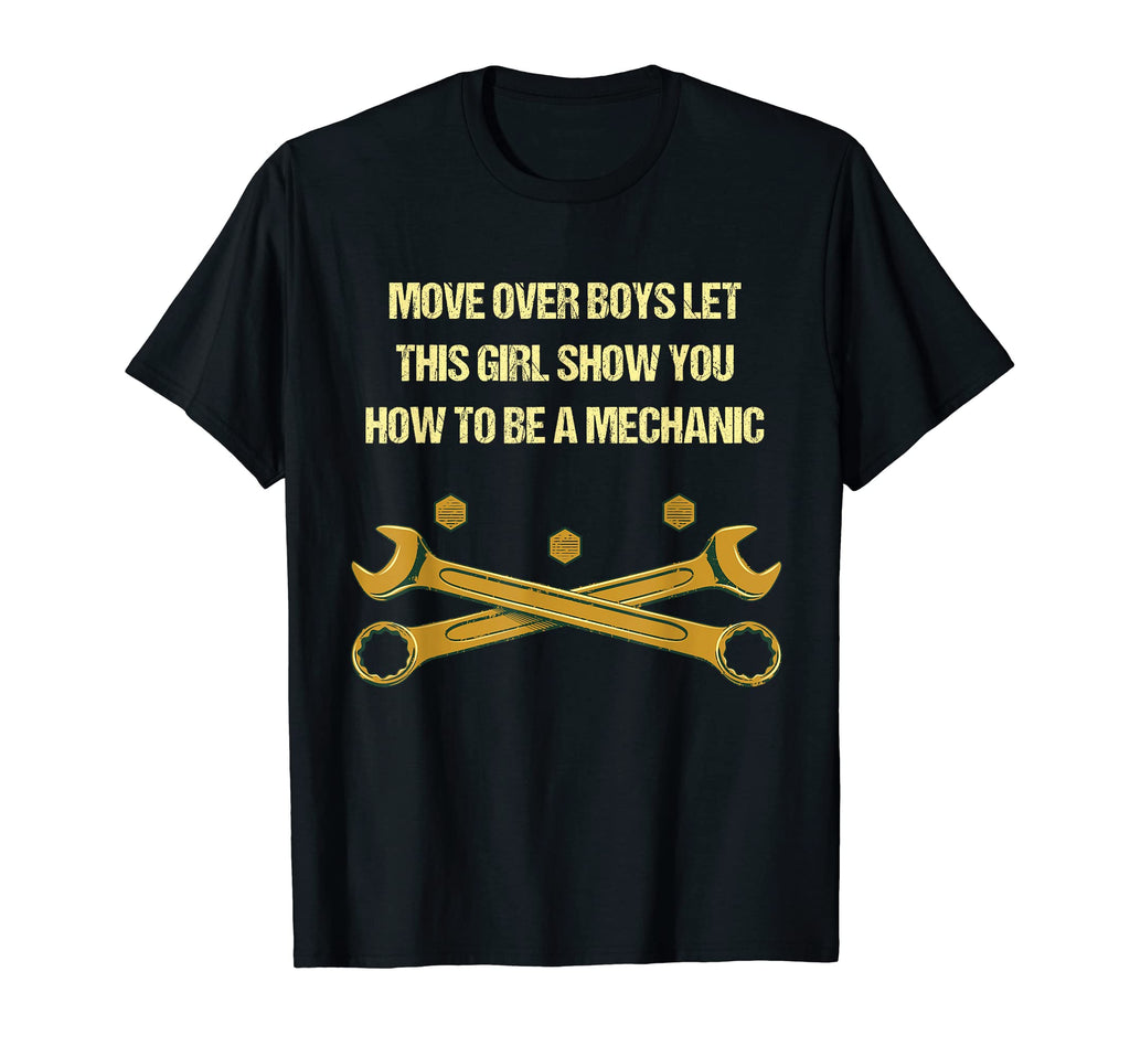Show How To Be Mechanic Funny Car T-Shirt - Custom Art Print for Adults - T-Shirt, Sweatshirt, Hoodie