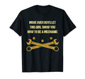 Show How To Be Mechanic Funny Car T-Shirt - Custom Art Print for Adults - T-Shirt, Sweatshirt, Hoodie