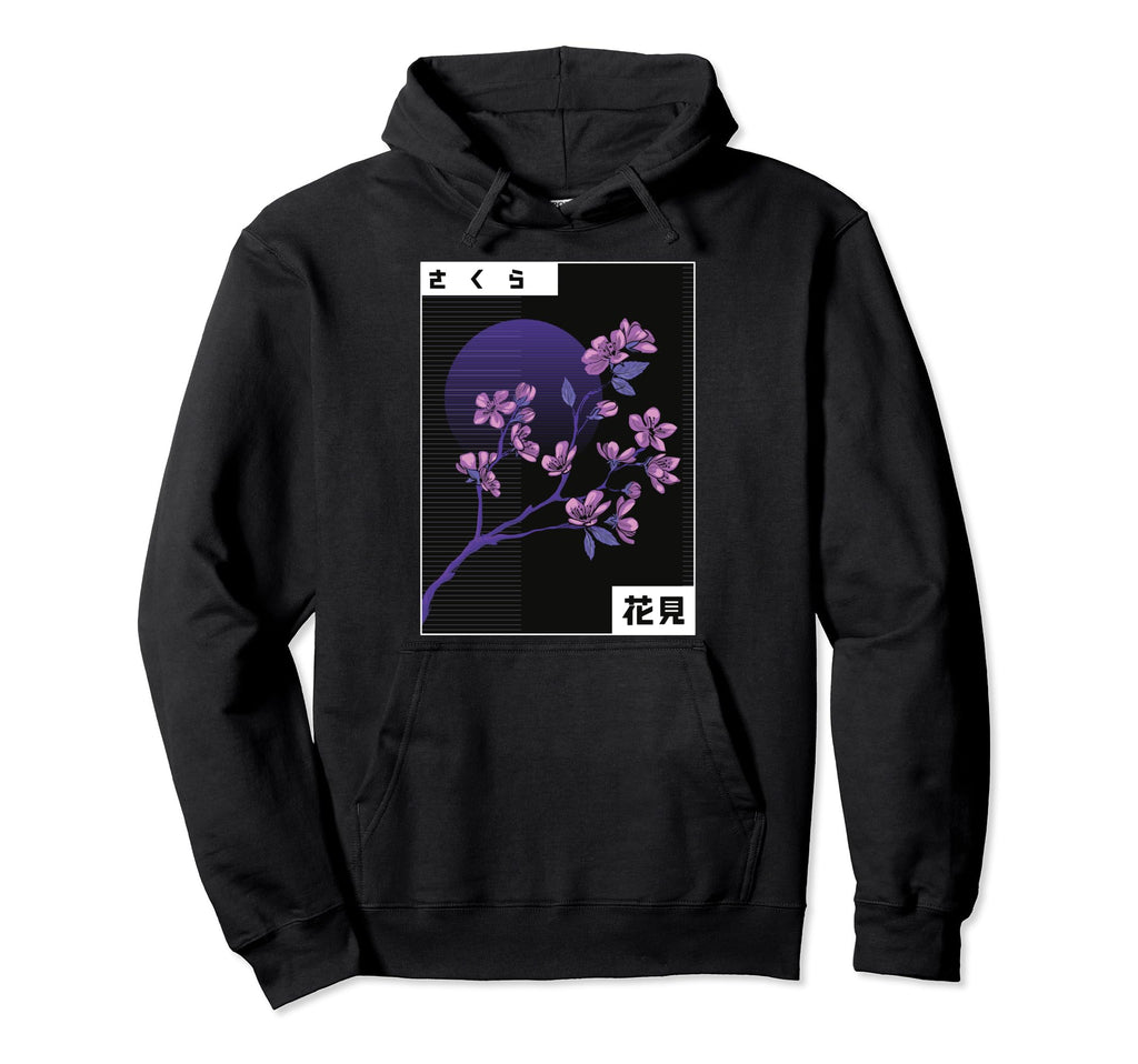 Aesthetic Vaporwave Synthwave Japanese Hoodie - Aesthetic Graphic Unisex - T-Shirt, Sweatshirt, Hoodie