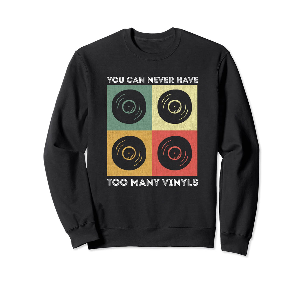 Vinyl Lp Record Vinyls Gift Sweatshirt - Streetwear Style Men Women - T-Shirt, Sweatshirt, Hoodie