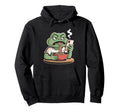 Ramen Frog Aesthetic Hoodie - Fun Novelty Design for Adults - T-Shirt, Sweatshirt, Hoodie