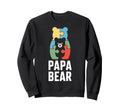 Father Autism Dad Papa Bear Autistic Sweatshirt - Trendy Graphic Men Women - T-Shirt, Sweatshirt, Hoodie