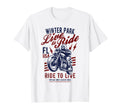 Winter Park Florida Motorcycle T-Shirt - Fun Novelty Design for Adults - T-Shirt, Sweatshirt, Hoodie