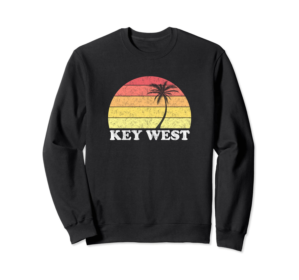Key West Sunset Florida Beach Sweatshirt - Fun Novelty Design Unisex - T-Shirt, Sweatshirt, Hoodie