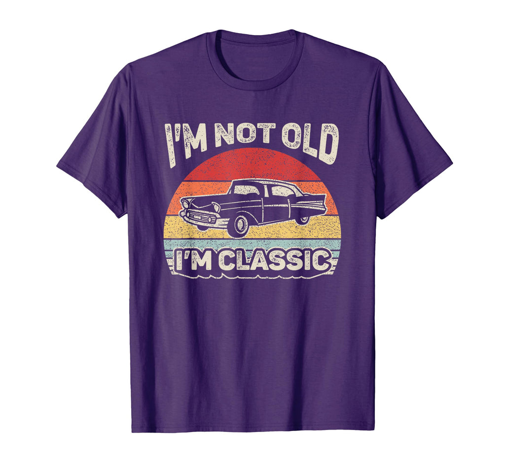 Im Not Old Im Funny Car Gift Old T-Shirt - Graphic Print Men Women - T-Shirt, Sweatshirt, Hoodie