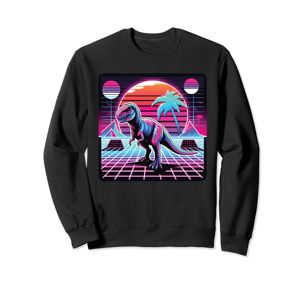 Retrowave Synthwave Aesthetic Sweatshirt - Unique Graphic for Adults - T-Shirt, Sweatshirt, Hoodie