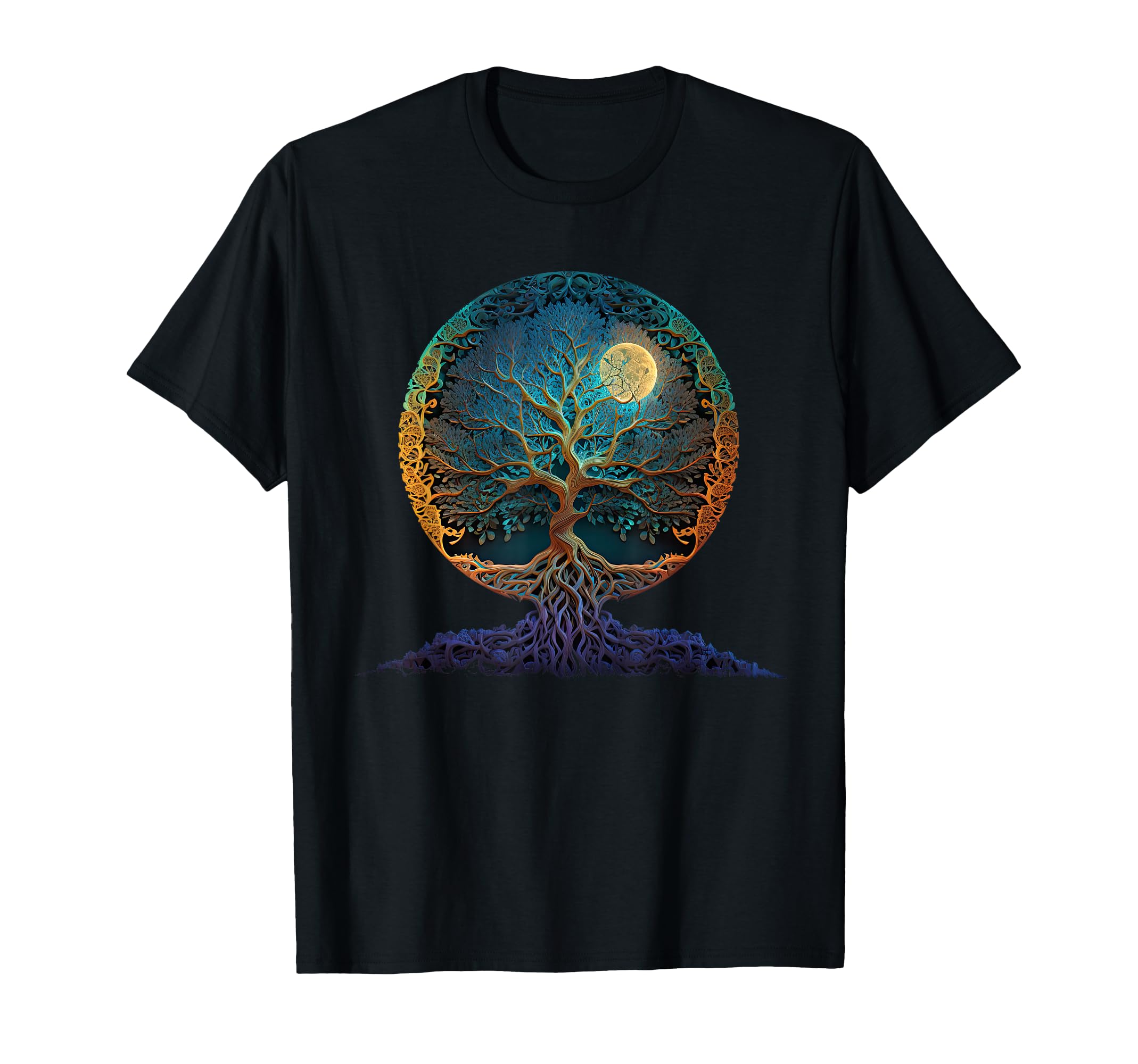 Tree Life Yoga Zen Namaste Meditation T-Shirt - Aesthetic Graphic Unisex - T-Shirt, Sweatshirt, Hoodie