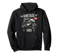 Born 1965 60Th Birthday Motorbike Hoodie - Minimalist Print Unisex - T-Shirt, Sweatshirt, Hoodie