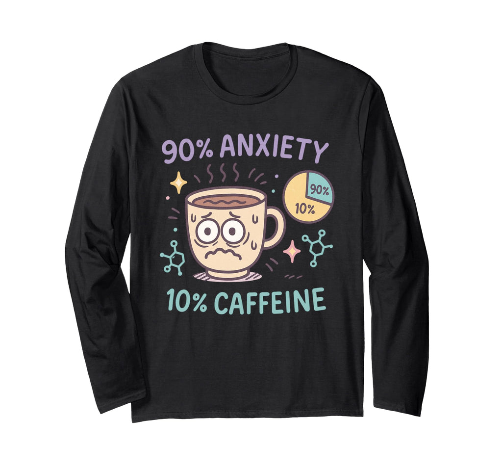 Funny Coffee Cup Meme Caffeine Lovers T-Shirt - Novelty Apparel Men Women - T-Shirt, Sweatshirt, Hoodie