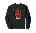 Devil American Traditional Sweatshirt - Fun Novelty Design Men Women - T-Shirt, Sweatshirt, Hoodie