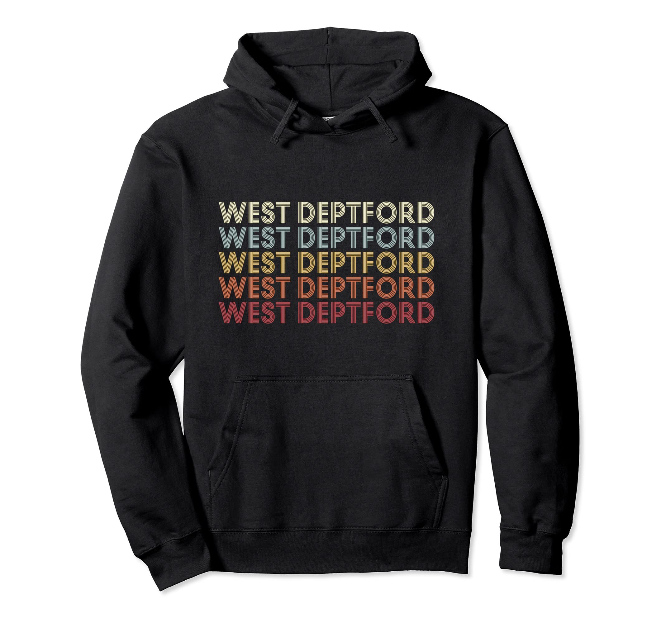 West Deptford New Jersey West Hoodie - Casual Everyday Wear Men Women - T-Shirt, Sweatshirt, Hoodie