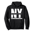 West Seneca Ny Urban Coordinates Hoodie - Fun Novelty Design for Adults - T-Shirt, Sweatshirt, Hoodie