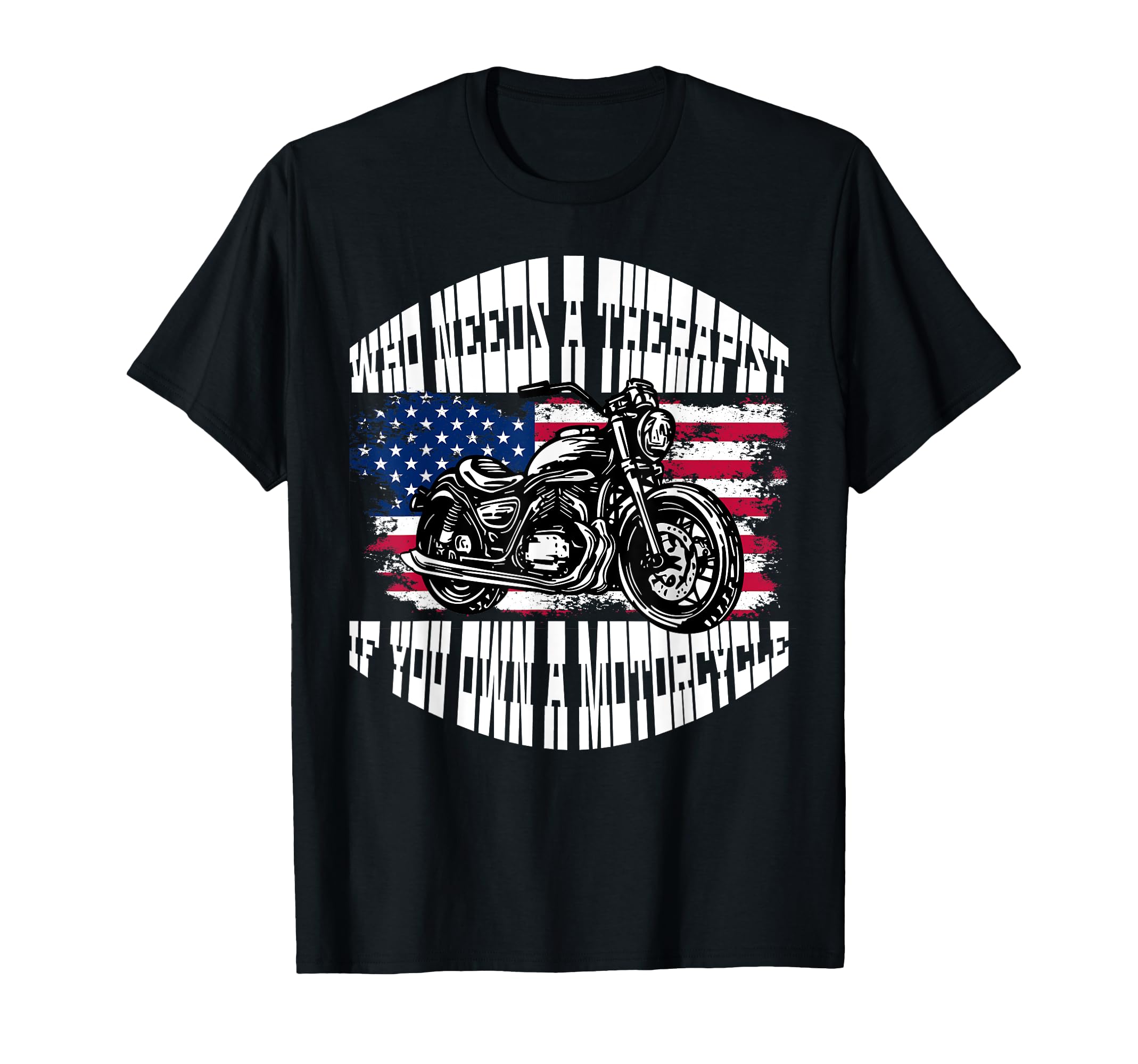 Funny Motorcycle Therapy Motorcycle T-Shirt - Aesthetic Graphic Unisex - T-Shirt, Sweatshirt, Hoodie