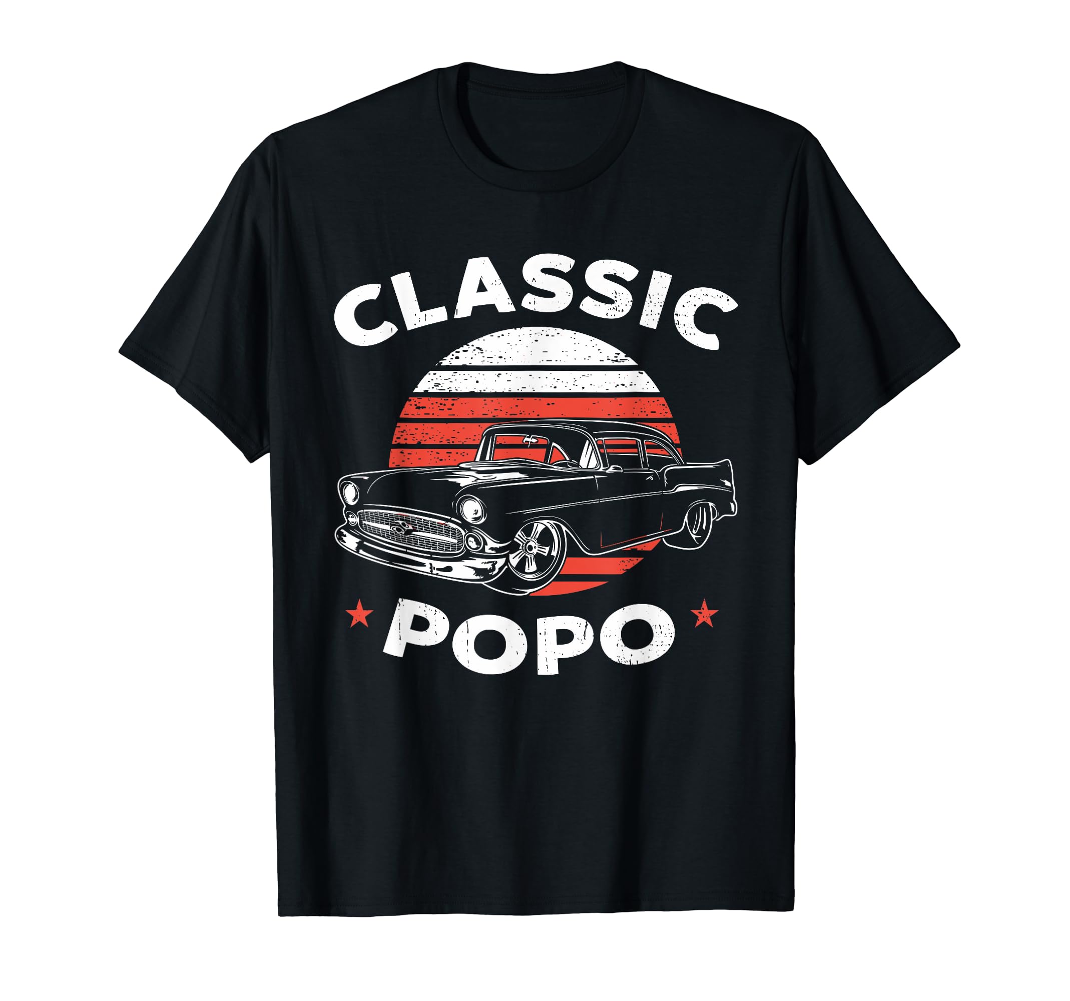 Popo Funny Car Lover Enthusiast T-Shirt - Unique Graphic Men Women - T-Shirt, Sweatshirt, Hoodie