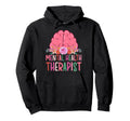 Mental Health Therapist Flowers Hoodie - Casual Everyday Wear for Adults - T-Shirt, Sweatshirt, Hoodie