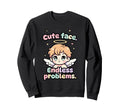 Face Endless Problems Funny Sweatshirt - Custom Art Print for Adults - T-Shirt, Sweatshirt, Hoodie