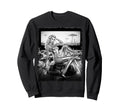 Hot Blonde Bombshell Atomic Pinup Sweatshirt - Minimalist Print Men Women - T-Shirt, Sweatshirt, Hoodie