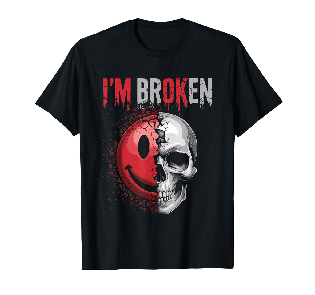 Im Ok Im Broken Invisible Illness T-Shirt - Aesthetic Graphic for Adults - T-Shirt, Sweatshirt, Hoodie