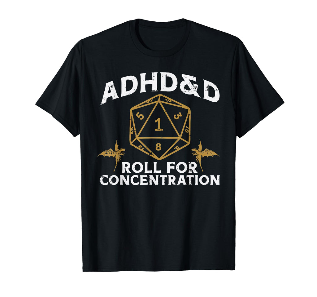 Gaming Adhd And D Funny Gamer T-Shirt - Streetwear Style Unisex - T-Shirt, Sweatshirt, Hoodie