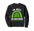 July We Wear Green Minority Sweatshirt - Custom Art Print for Adults - T-Shirt, Sweatshirt, Hoodie