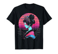 Vaporwave Geisha 80S Synthwave 32 T-Shirt - Novelty Apparel Men Women - T-Shirt, Sweatshirt, Hoodie