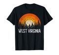 West Virginia 70S 80S 90S Gift T-Shirt - Custom Art Print Unisex - T-Shirt, Sweatshirt, Hoodie