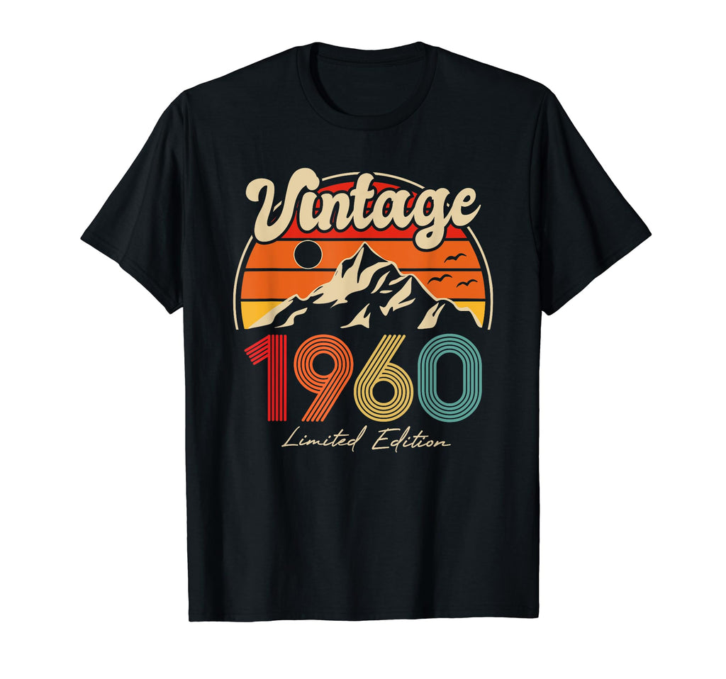 1960 Sunset 1960 Birthday T-Shirt - Unique Graphic Unisex - T-Shirt, Sweatshirt, Hoodie