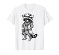 Raccoon Cowboy Cowgirl Western Country T-Shirt - Novelty Apparel Men Women - T-Shirt, Sweatshirt, Hoodie
