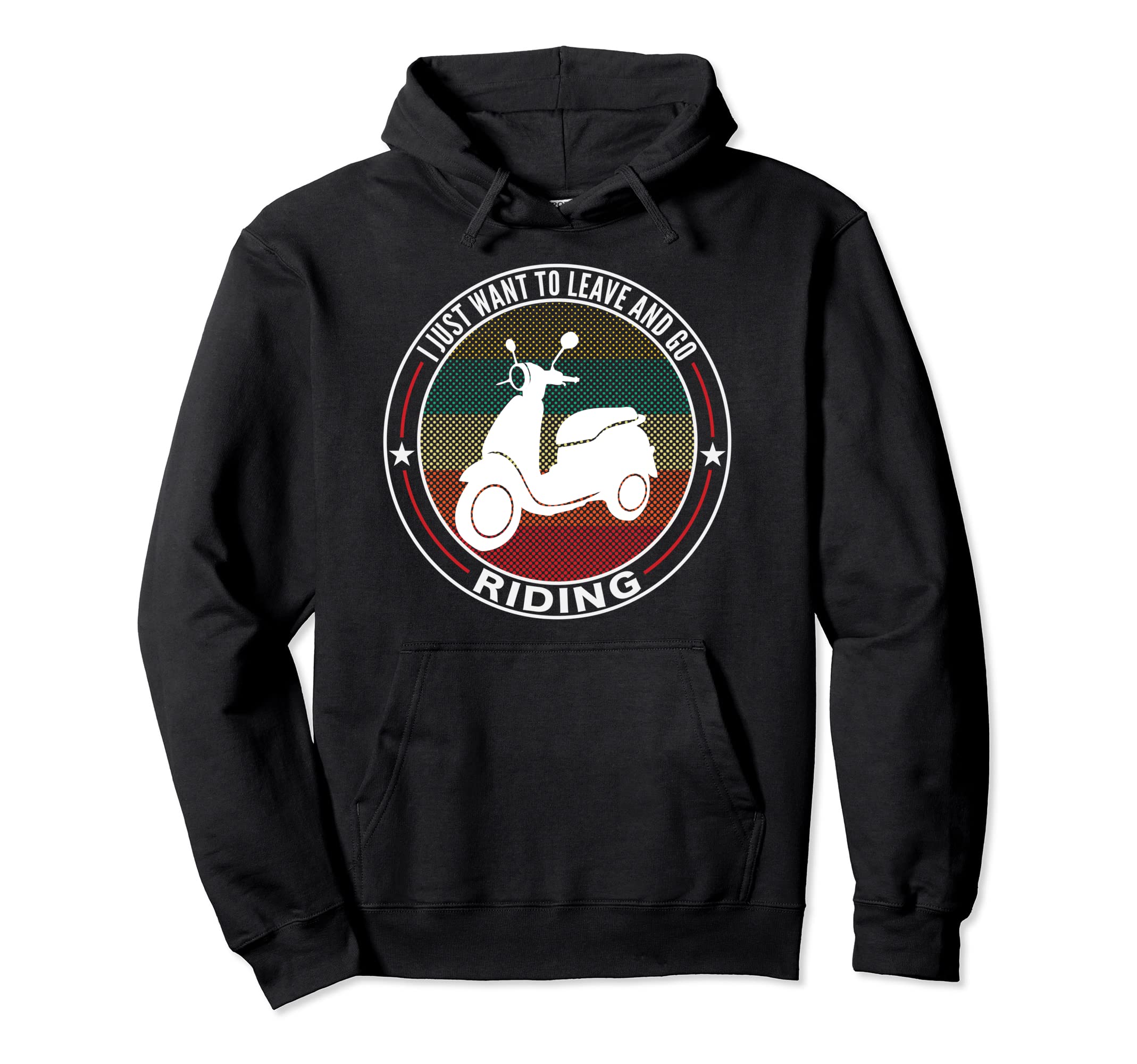 Funny Moped Scooter Enthusiast Hoodie - Streetwear Style Men Women - T-Shirt, Sweatshirt, Hoodie