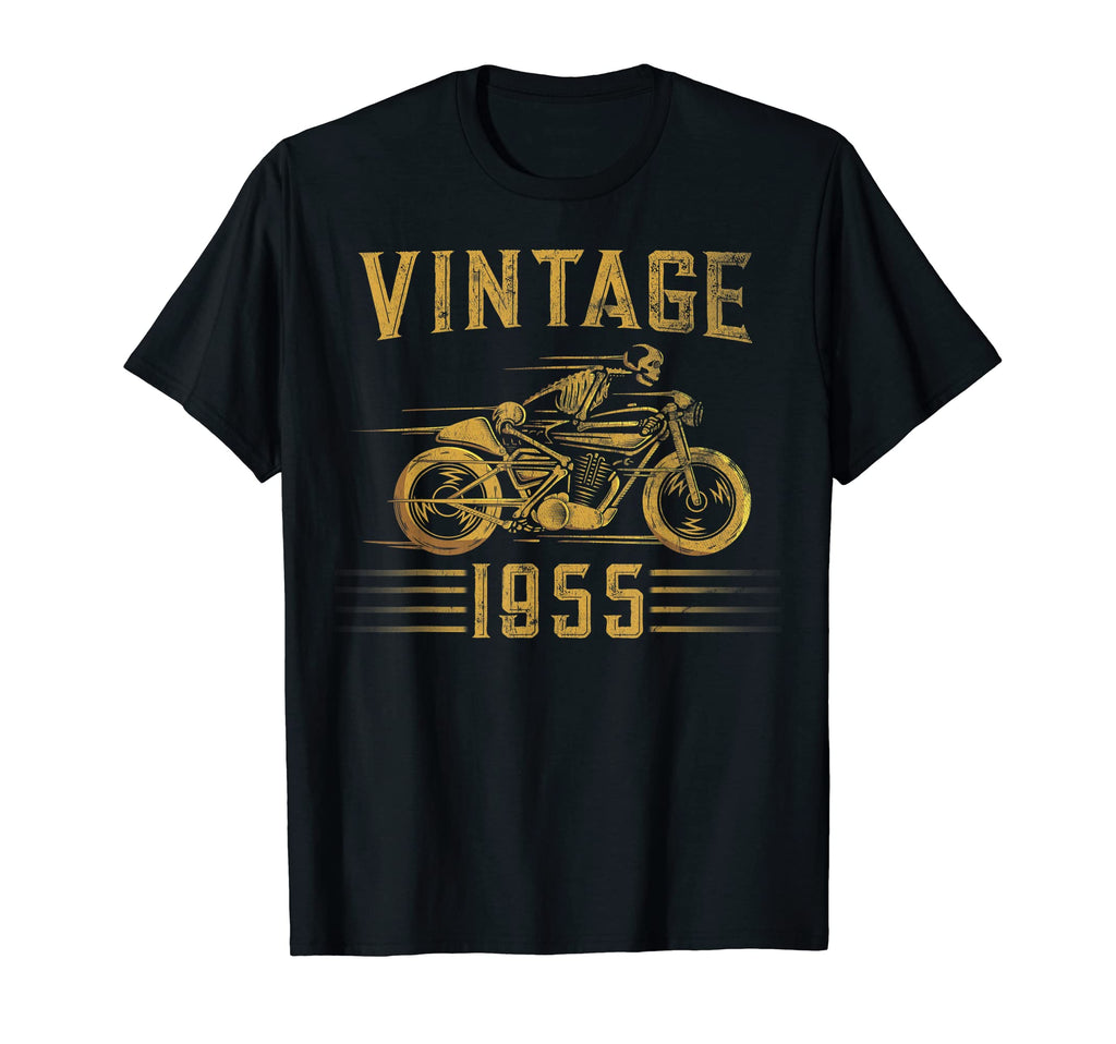 1955 Biker Motorcycle T-Shirt - Aesthetic Graphic Men Women - T-Shirt, Sweatshirt, Hoodie