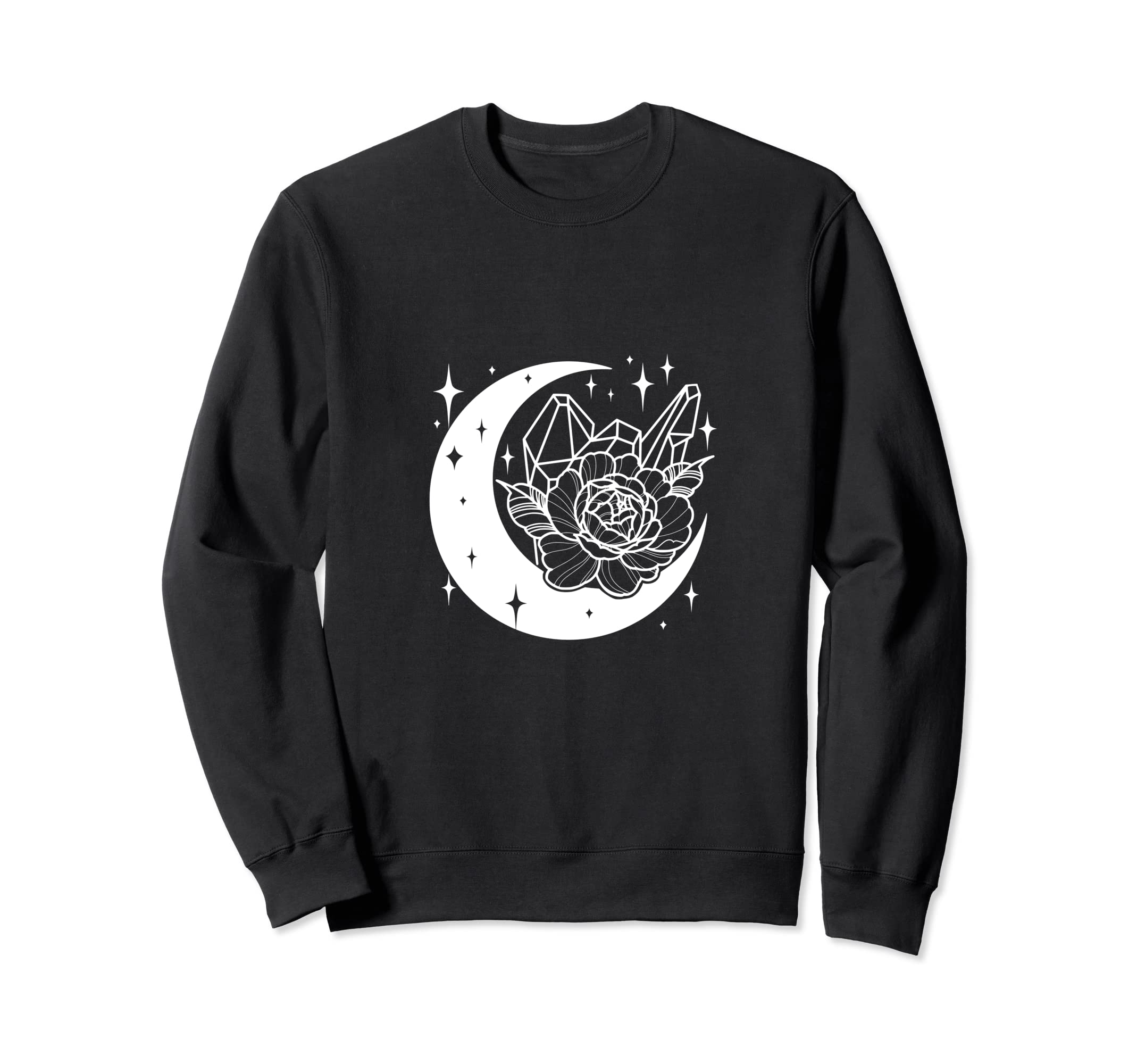 Spiritual Moon Child Witchs Crystals Sweatshirt - Aesthetic Graphic Unisex - T-Shirt, Sweatshirt, Hoodie