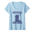 Womens Professional Overthinker Raccoon T-Shirt - Trendy Graphic Unisex - T-Shirt, Sweatshirt, Hoodie