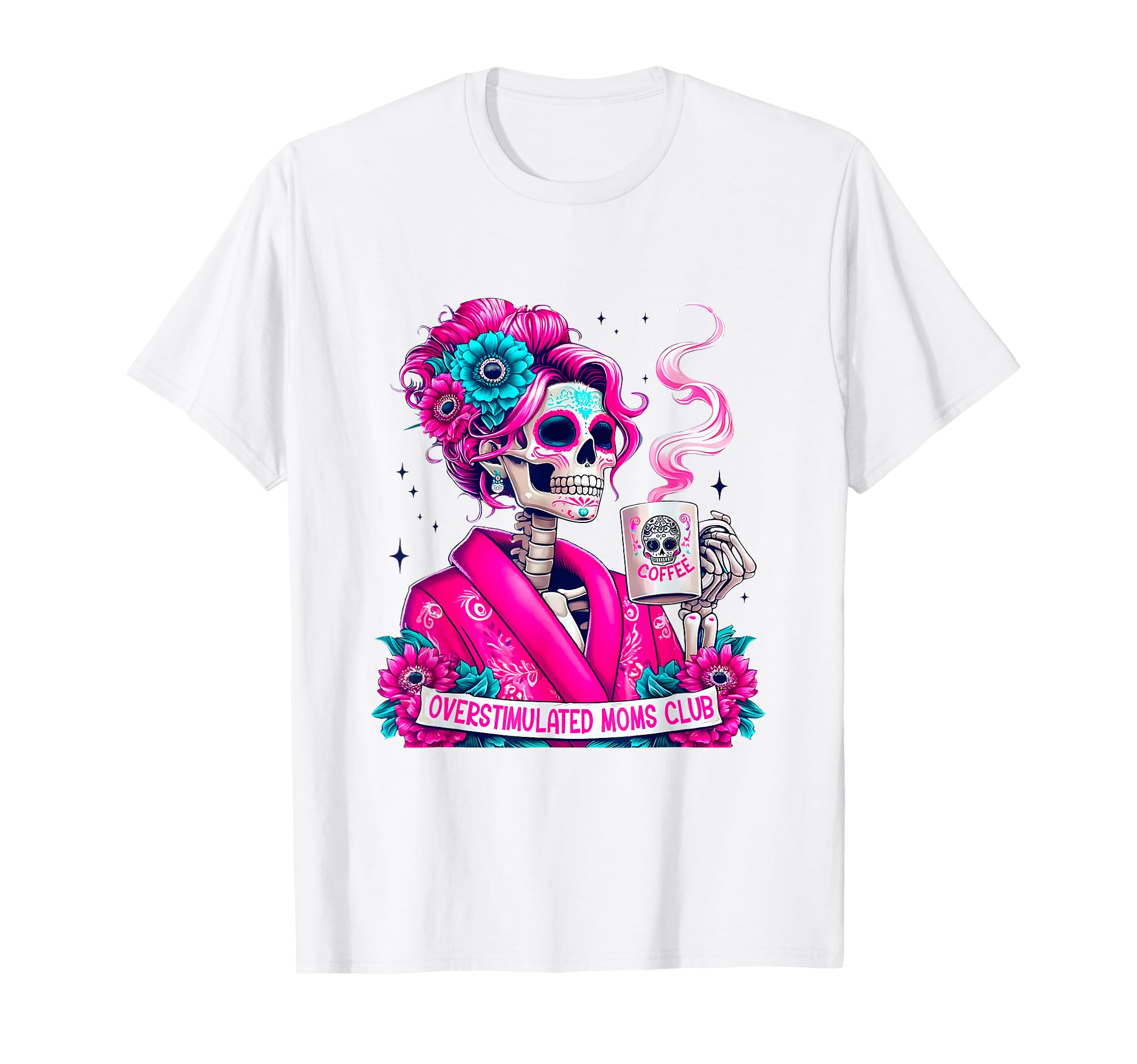 Overstimulated Moms Club T-Shirt - Fun Novelty Design Unisex - T-Shirt, Sweatshirt, Hoodie