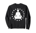 Yoga Pose Stars Yogi Spiritual Sweatshirt - Trendy Graphic Unisex - T-Shirt, Sweatshirt, Hoodie