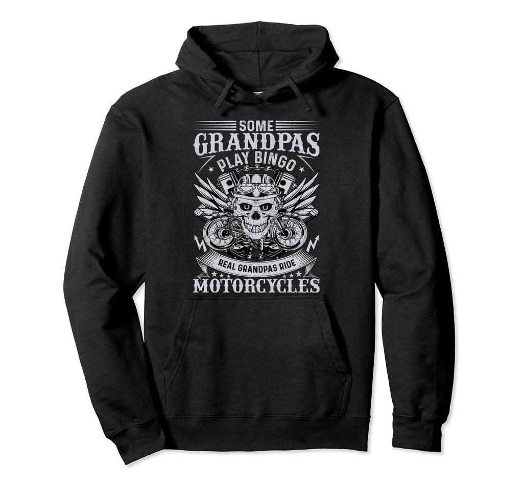 Some Grandpas Play Bingo Real Hoodie - Aesthetic Graphic for Adults - T-Shirt, Sweatshirt, Hoodie