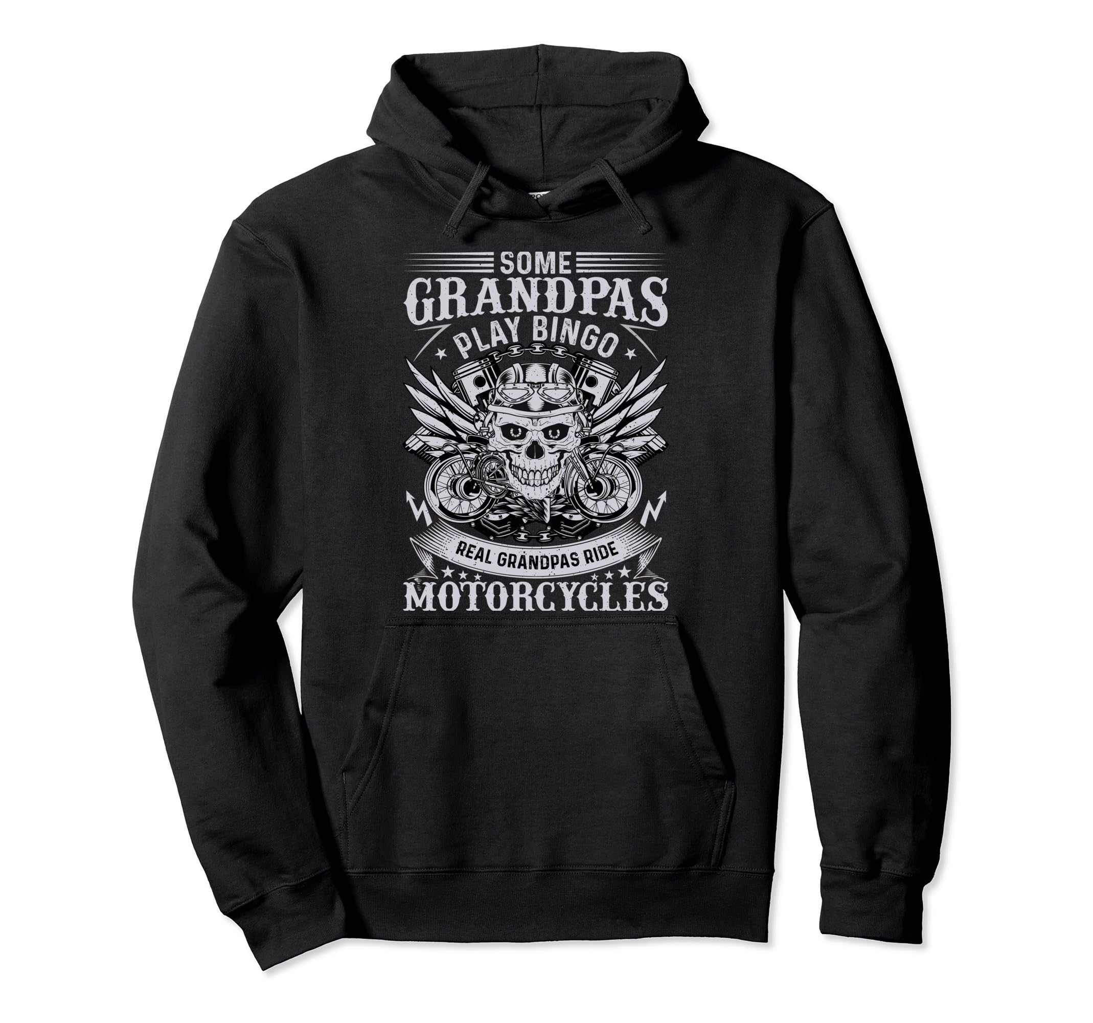 Some Grandpas Play Bingo Real Hoodie - Aesthetic Graphic for Adults - T-Shirt, Sweatshirt, Hoodie
