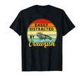 Crawfish Easily Distracted Sunset Cajun T-Shirt - Graphic Print for Adults - T-Shirt, Sweatshirt, Hoodie
